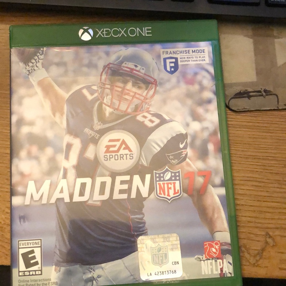 2017 nfl madden xbox one game